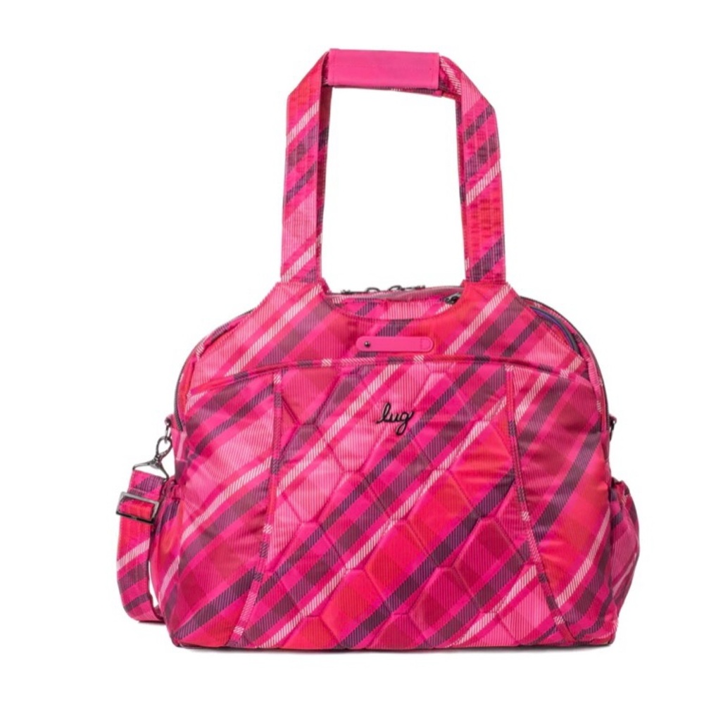 Lug Pontoon in Berry Plaid